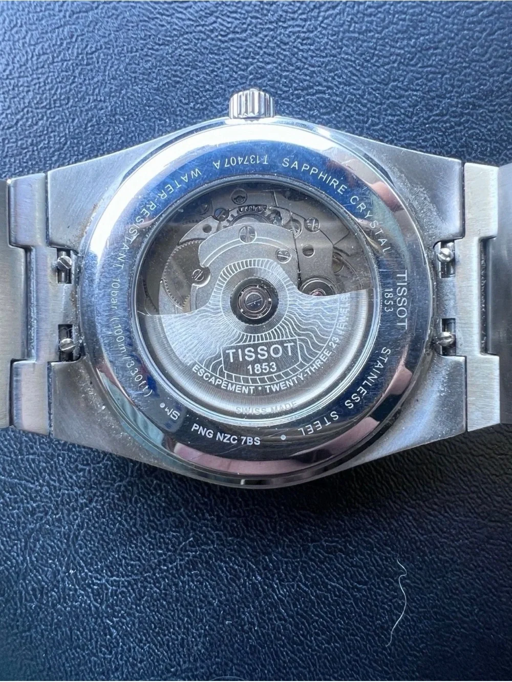 Turquoise Tissot Watch Unisex